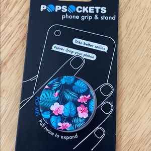 NEW popsockets hibiscus flower pattern